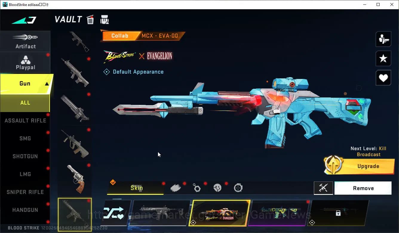 Blood Strike Accounts ASIA|Collab 7DS (M700-Elizabeth,AK47,Karl98,QBZ95) image 12