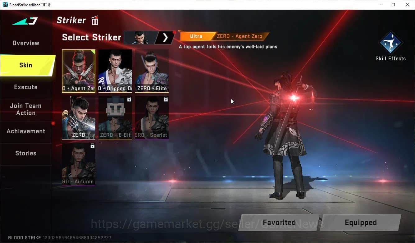 Blood Strike Accounts ASIA|Collab 7DS (M700-Elizabeth,AK47,Karl98,QBZ95) image 2