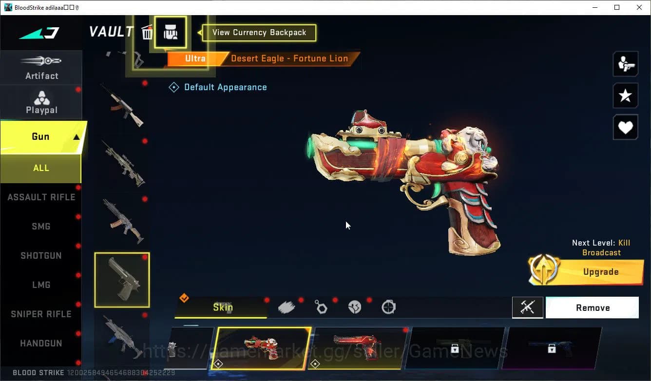 Blood Strike Accounts ASIA|Collab 7DS (M700-Elizabeth,AK47,Karl98,QBZ95) image 8