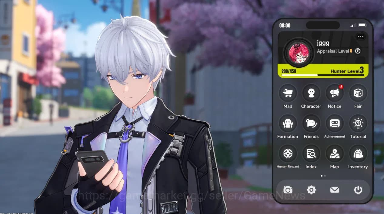 Neverness to Everness Accounts GLOBAL NA|1 SSR Limited Nanally + 6 SR(Aurelia,Han image 1