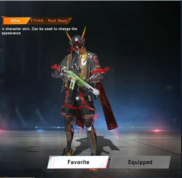 Blood Strike Accounts ASIA | Ultra ETHAN Raid Mask|Legendary M4A1 Venom| image 2
