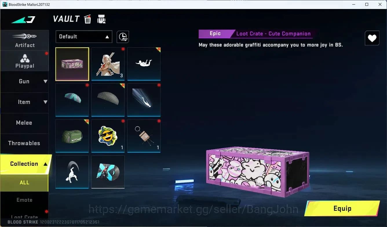 Blood Strike Accounts ASIA | Ultra ETHAN Raid Mask|Legendary M4A1 Venom| image 7