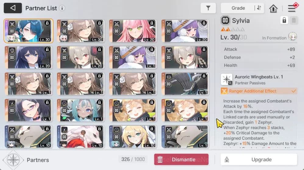 Chaos Zero Nightmare Accounts GLOBAL Lv 41|7 SSR[Heidemarie+Sign,Rita,Narja,Magn image 5
