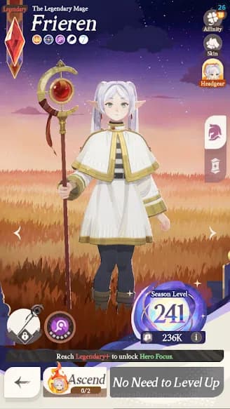 AFK Journey Accounts GLOBAL | Starter | 2 Collab (Frieren & Himmel), 1 image 1