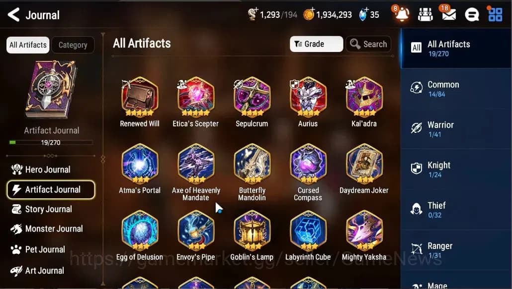 Epic Seven Accounts GLOBAL UNVERIF|Starter|2 ML(NM Luna, Harsetti)+ Is image 6