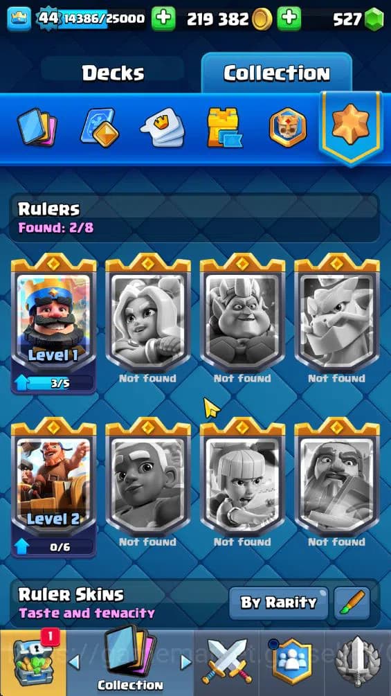 Clash Royale Accounts Lv 44|Trophy 9806|KTL 14|Limited Skin|Card 121|4 H image 20