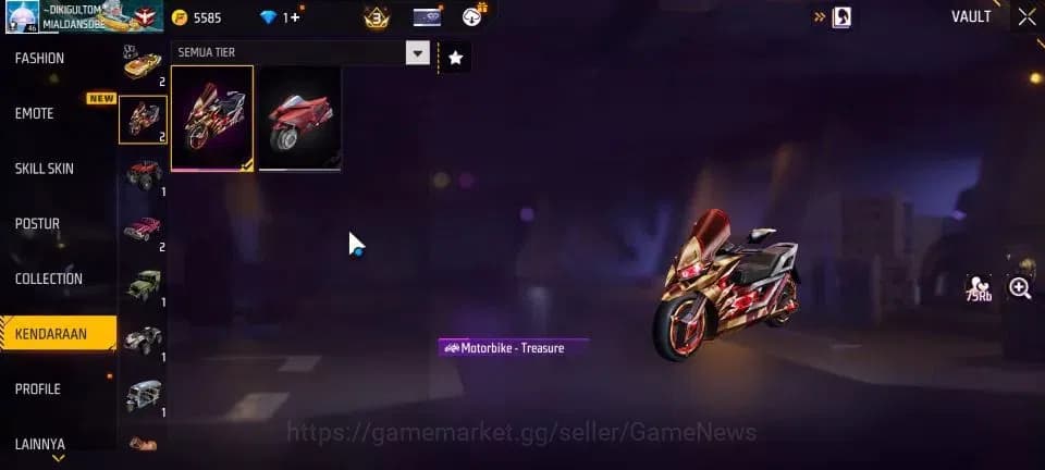 Free Fire Accounts Indonesia|M1887 Hand Of Hope|Mocos Arc|Quackman Bu image 11