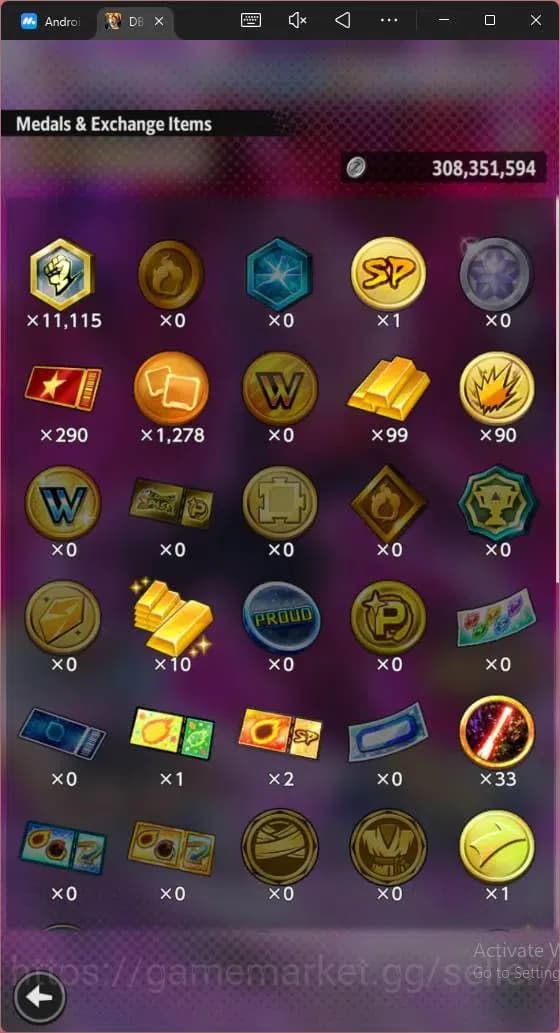 Dragon Ball Legends Accounts Android | Lvl 149|12.6M Total Power|60 CC|1 LR |LR image 2