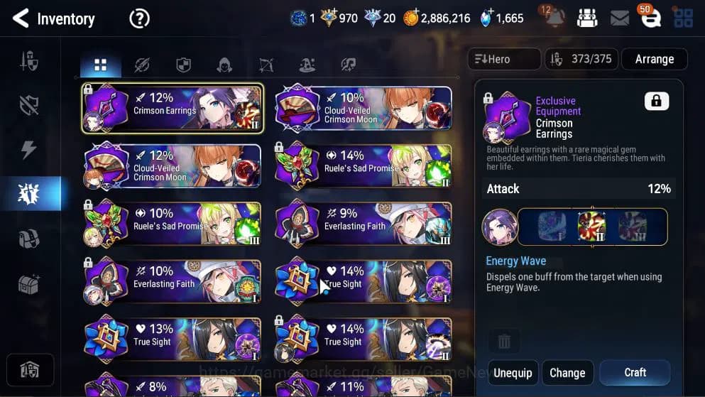 Epic Seven Accounts GLOBAL Unverif|14 ML(Notos,LOT Scales,BArunka,Etc) image 10