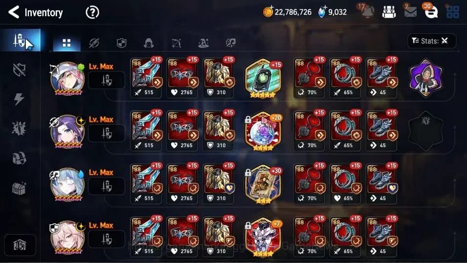 Epic Seven Accounts GLOBAL Unverif|NewEra|5 ML(BArunka,LOTScales,LW Pe image 10