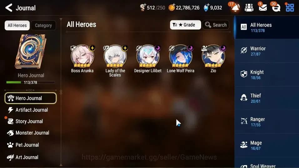 Epic Seven Accounts GLOBAL Unverif|NewEra|5 ML(BArunka,LOTScales,LW Pe image 6
