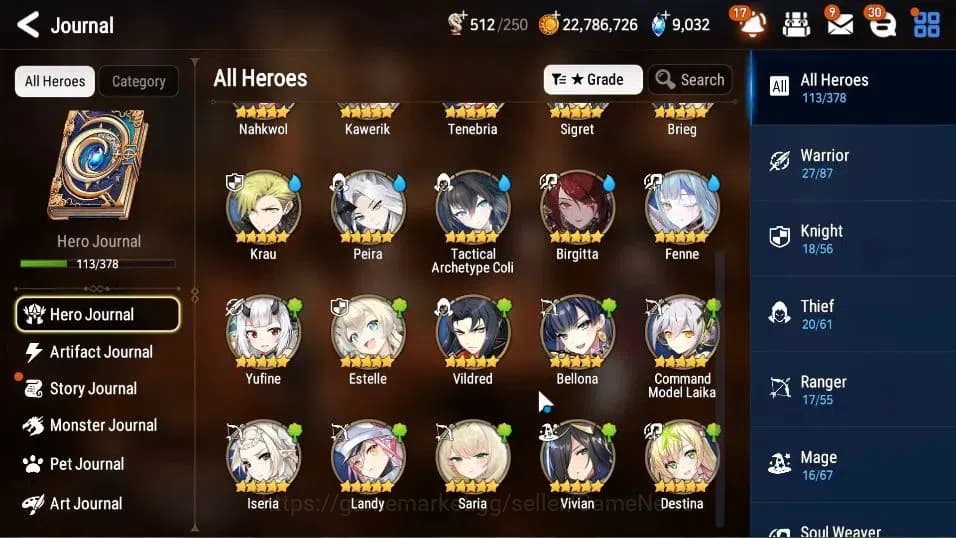 Epic Seven Accounts GLOBAL Unverif|NewEra|5 ML(BArunka,LOTScales,LW Pe image 8