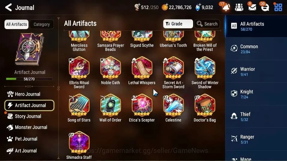 Epic Seven Accounts GLOBAL Unverif|NewEra|5 ML(BArunka,LOTScales,LW Pe image 9
