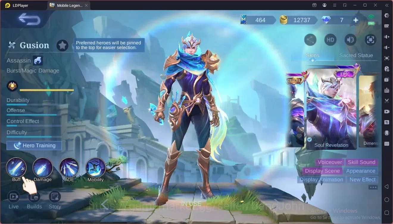 Mobile Legends: Bang Bang Accounts Global|Hero 67 Skin 80|Seasoned|CC Natalia|Dragon image 1