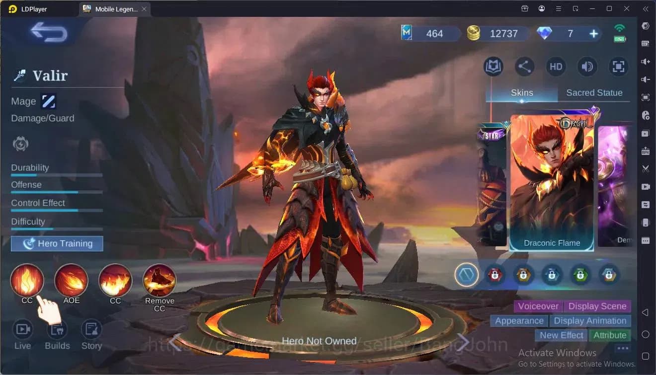 Mobile Legends: Bang Bang Accounts Global|Hero 67 Skin 80|Seasoned|CC Natalia|Dragon image 5