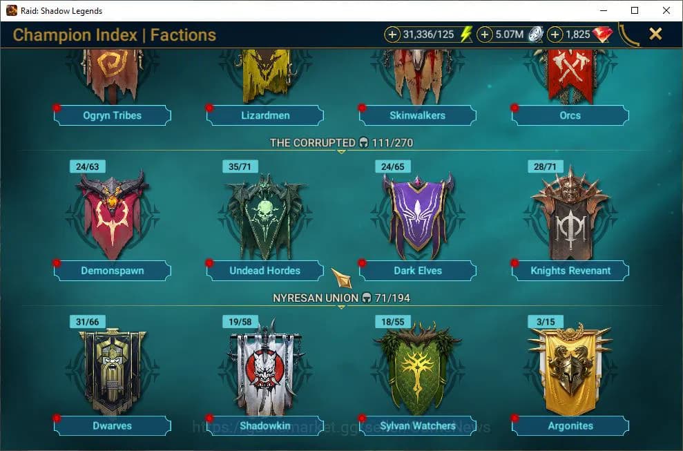 Raid: Shadow Legends Accounts Lv55 1,3M Power|27 Legendary(Xenomorph,Ninja,Rotos image 3