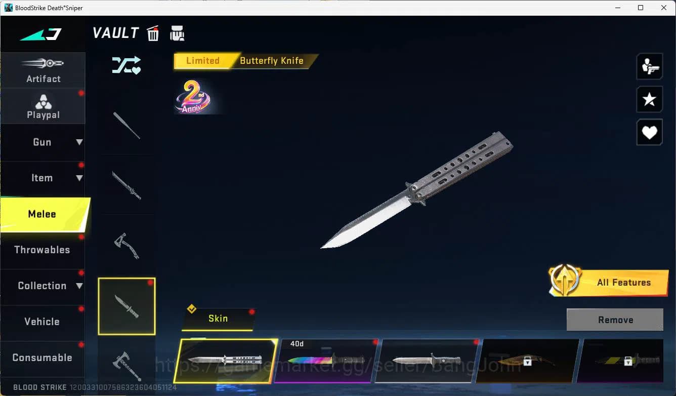Blood Strike Accounts ASIA| legend ethan, limited AR, Eternal Kar, Playp image 4