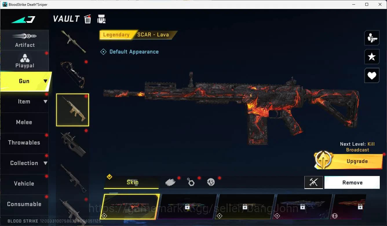 Blood Strike Accounts ASIA| legend ethan, limited AR, Eternal Kar, Playp image 8
