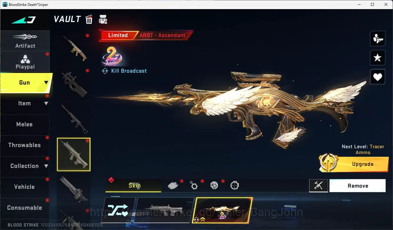 Blood Strike Accounts ASIA| legend ethan, limited AR, Eternal Kar, Playp image 9
