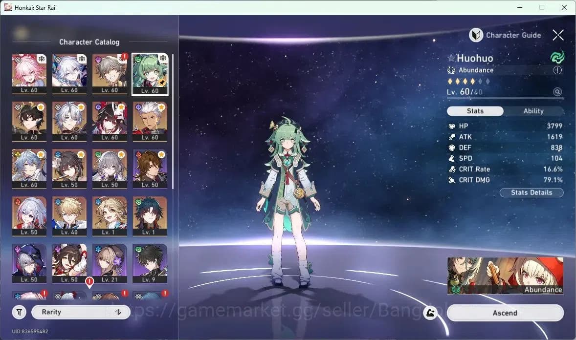 Honkai Star Rail Accounts ASIA | TL50|Phainon+Sign,Sparkle,Archer,Dan Heng P image 15