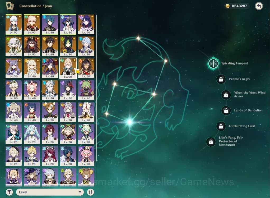 Genshin Impact Accounts ASIA|AR56|8Limited+1(*5Weapon)|Neuvilette,HuTao,Ay image 4