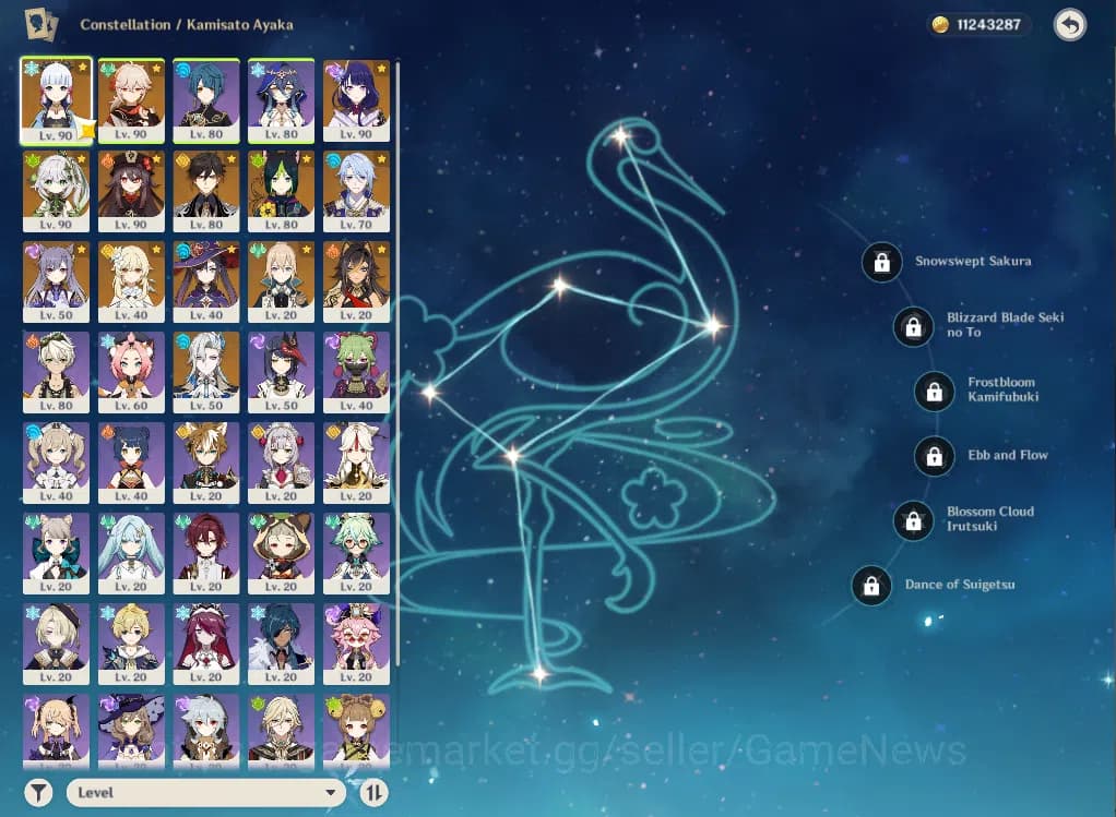 Genshin Impact Accounts ASIA|AR56|8Limited+1(*5Weapon)|Neuvilette,HuTao,Ay image 5