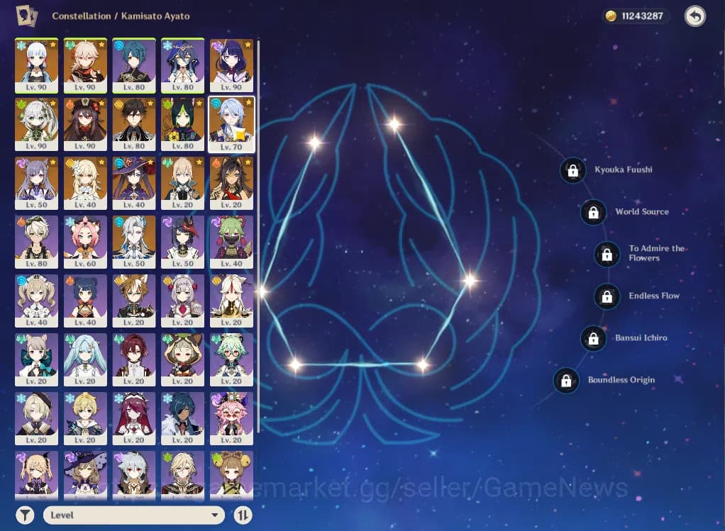 Genshin Impact Accounts ASIA|AR56|8Limited+1(*5Weapon)|Neuvilette,HuTao,Ay image 6