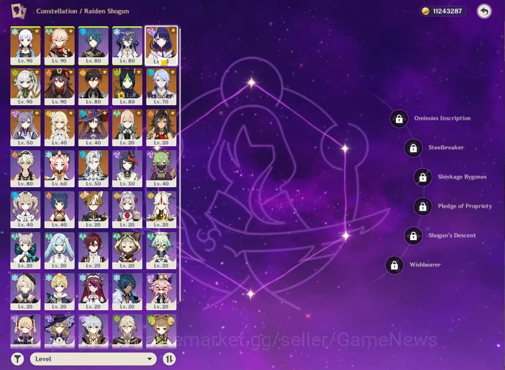 Genshin Impact Accounts ASIA|AR56|8Limited+1(*5Weapon)|Neuvilette,HuTao,Ay image 7