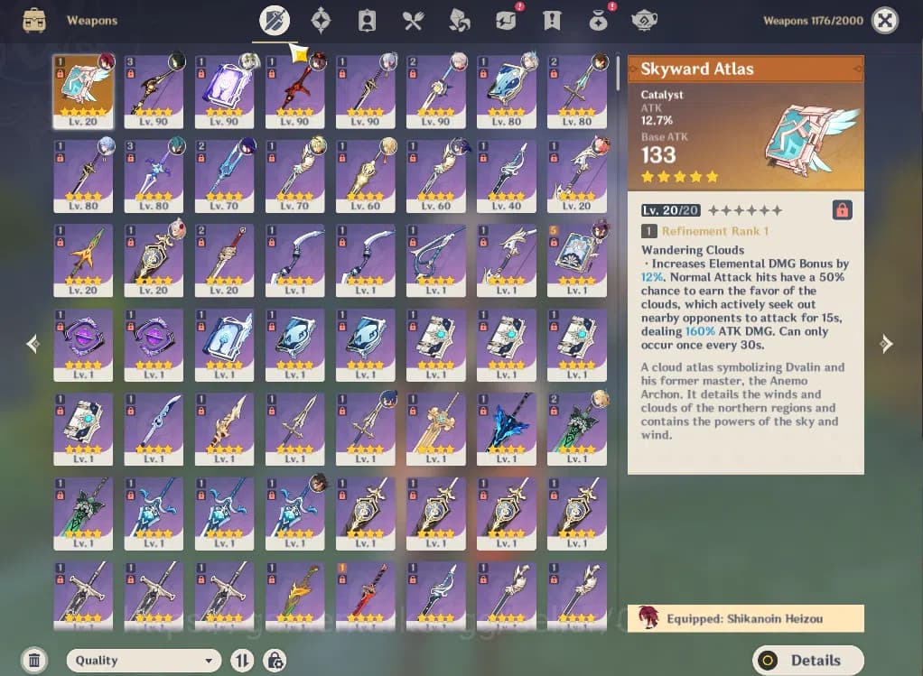 Genshin Impact Accounts ASIA|AR56|8Limited+1(*5Weapon)|Neuvilette,HuTao,Ay image 8