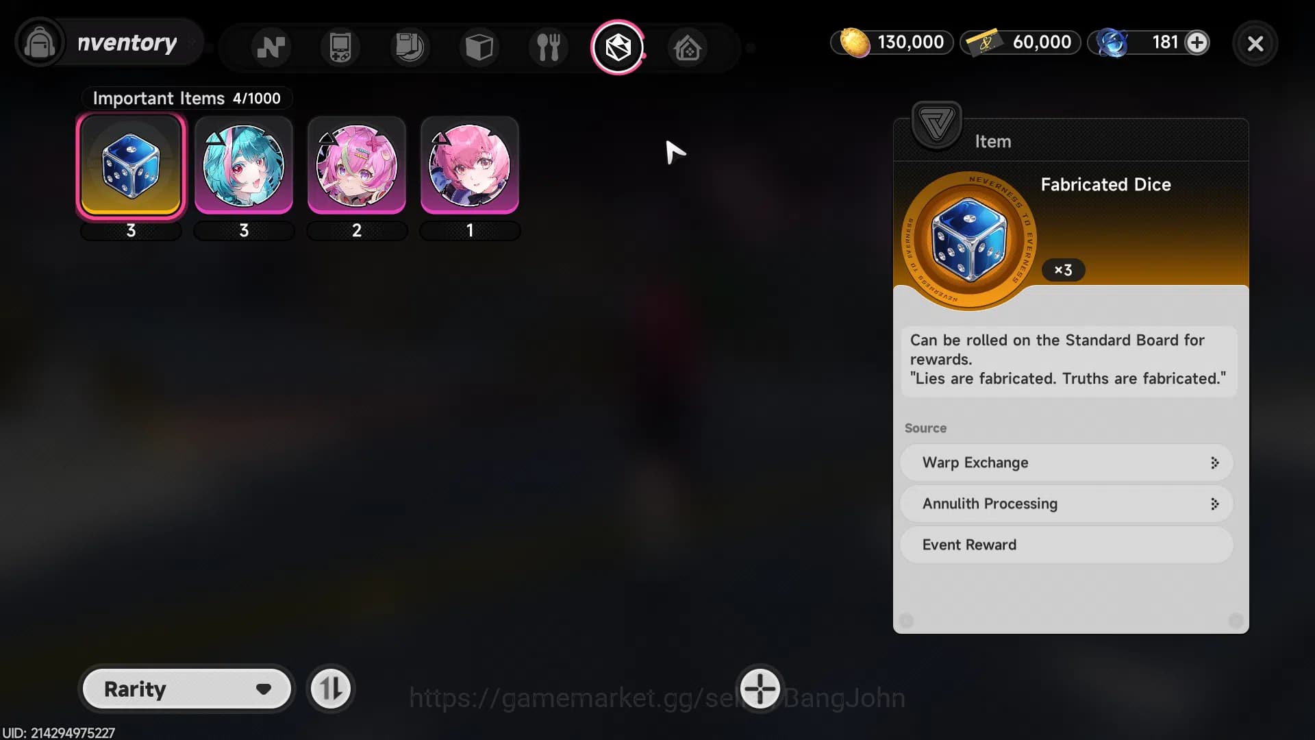 Neverness to Everness Accounts NA | Starter Lv 3 | 1 S Char Nananlly + 5 A Char | image 7