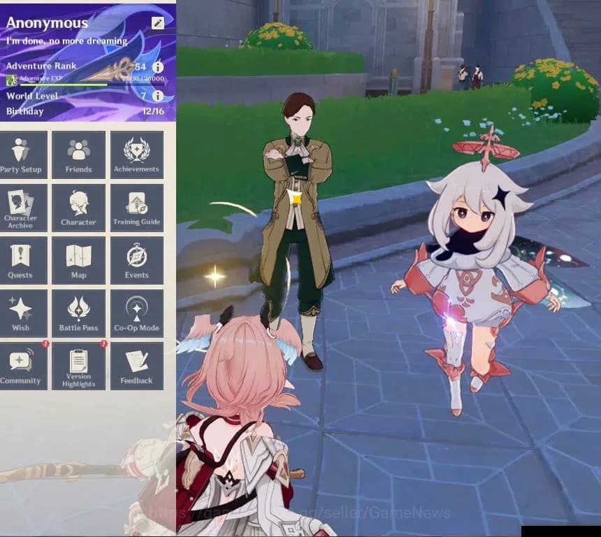 Genshin Impact Accounts ASIA|AR 54|7 Limited+3(*5Weapon)|Furina+Sign,Linne image 2