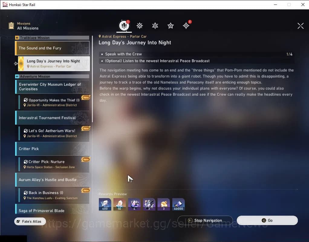 Honkai Star Rail Accounts ASIA|TL 47|8,2K SJ+1 Golden Companion+12 RSP|1 Lim image 4