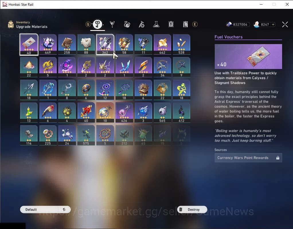 Honkai Star Rail Accounts ASIA|TL 47|8,2K SJ+1 Golden Companion+12 RSP|1 Lim image 9