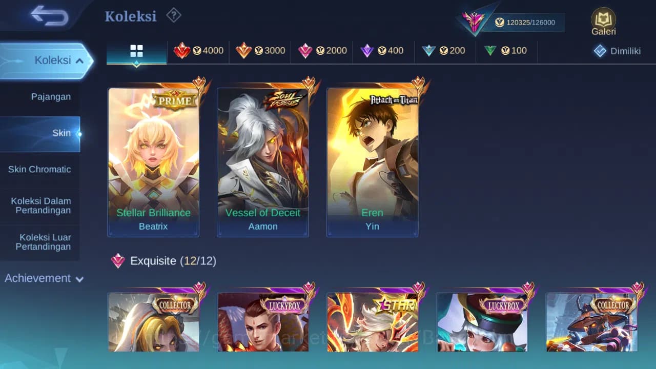 Mobile Legends: Bang Bang Accounts Hero 131 Skin 287 | Spring Miya | Vessel Clint, Be image 4