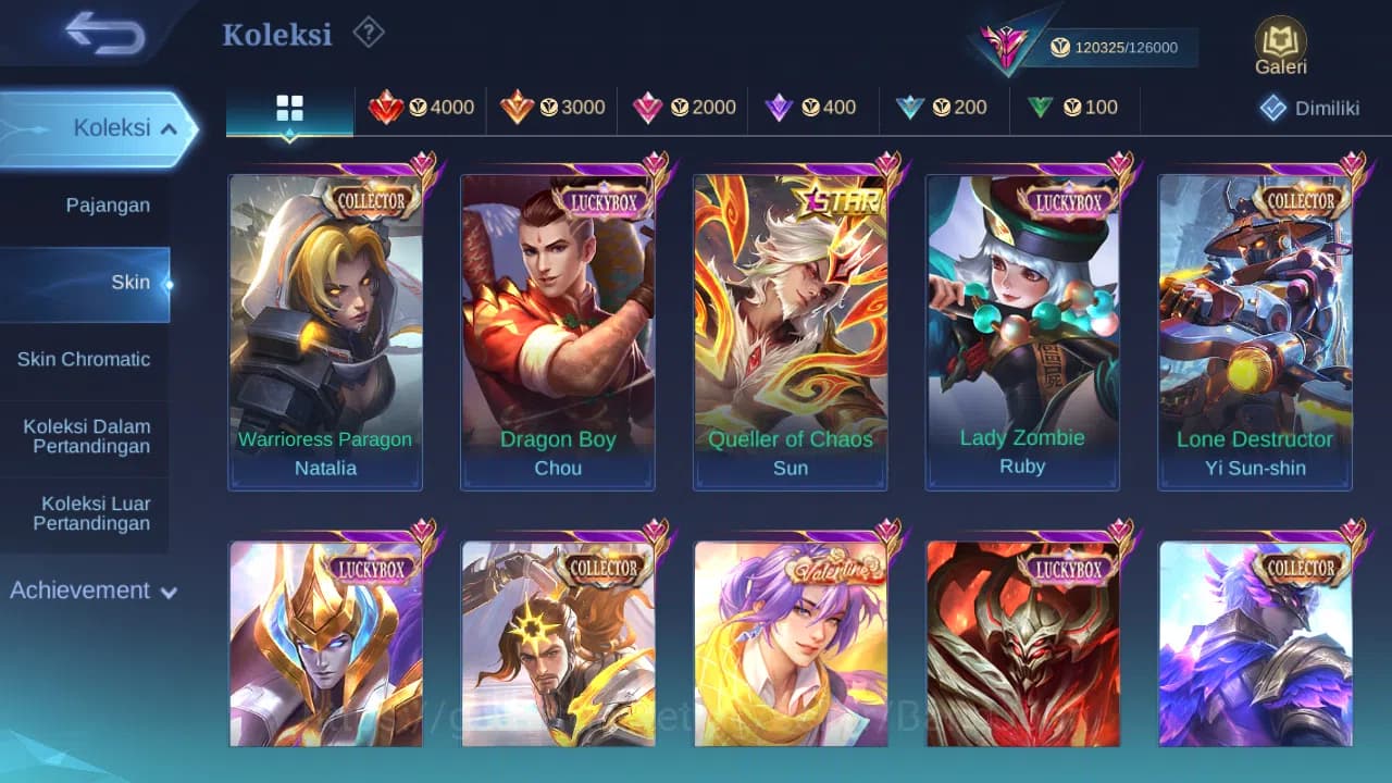 Mobile Legends: Bang Bang Accounts Hero 131 Skin 287 | Spring Miya | Vessel Clint, Be image 5