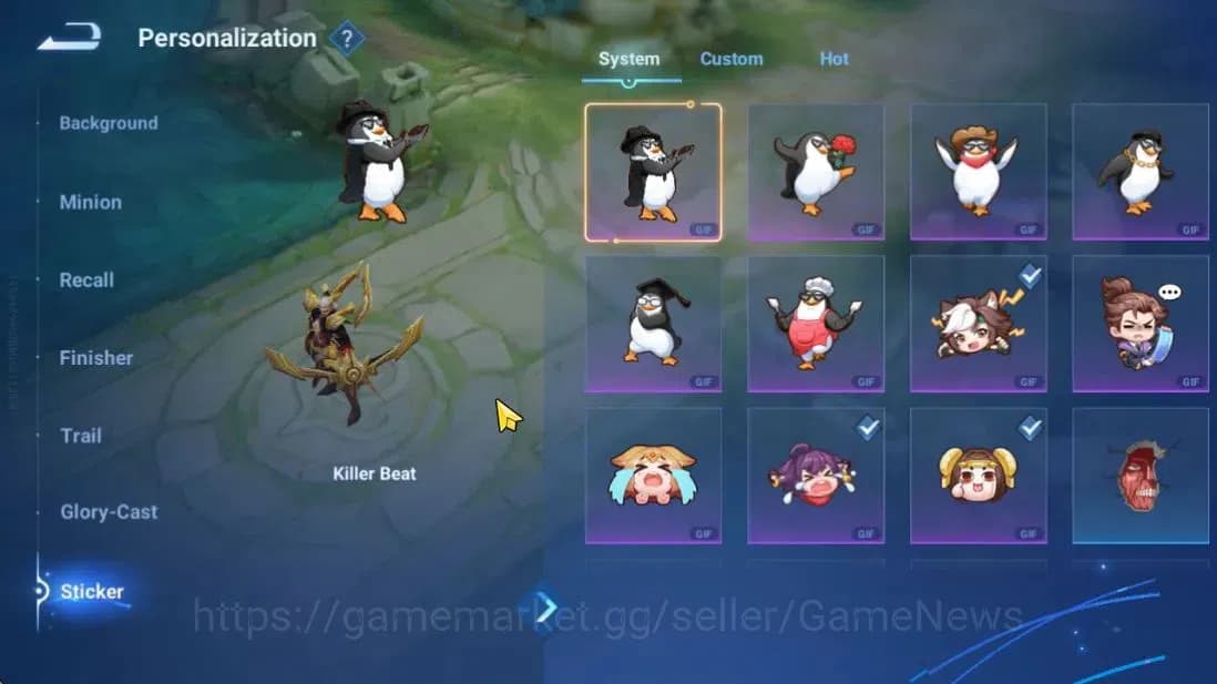 Honor of Kings Accounts Hero85 Skin73|Legend(ConsortYu,Angela),GrandMaster image 12