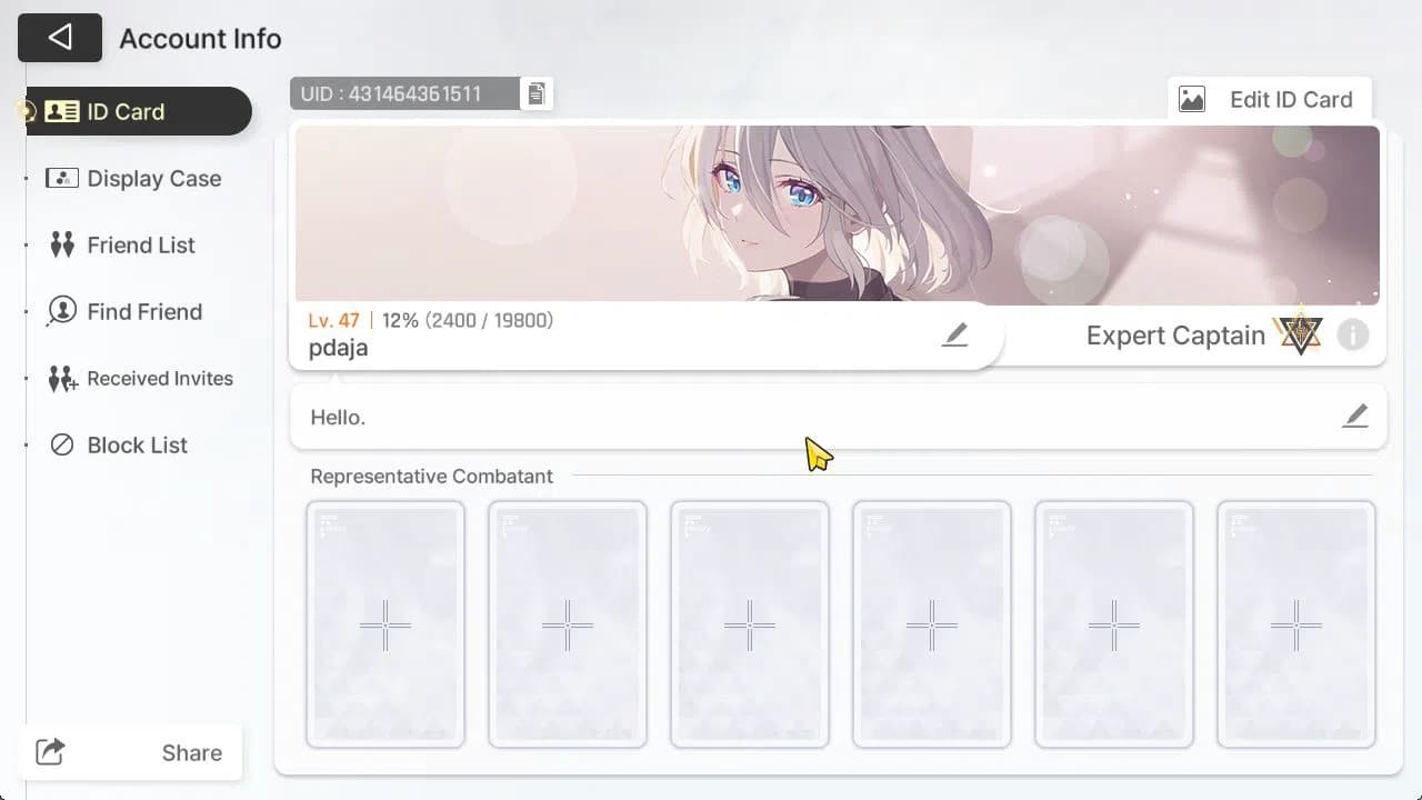 Chaos Zero Nightmare Accounts GLOBAL Lv47|8,7K Crystal|6 SSR[Diana,Yuki,Rin,Orle image 18