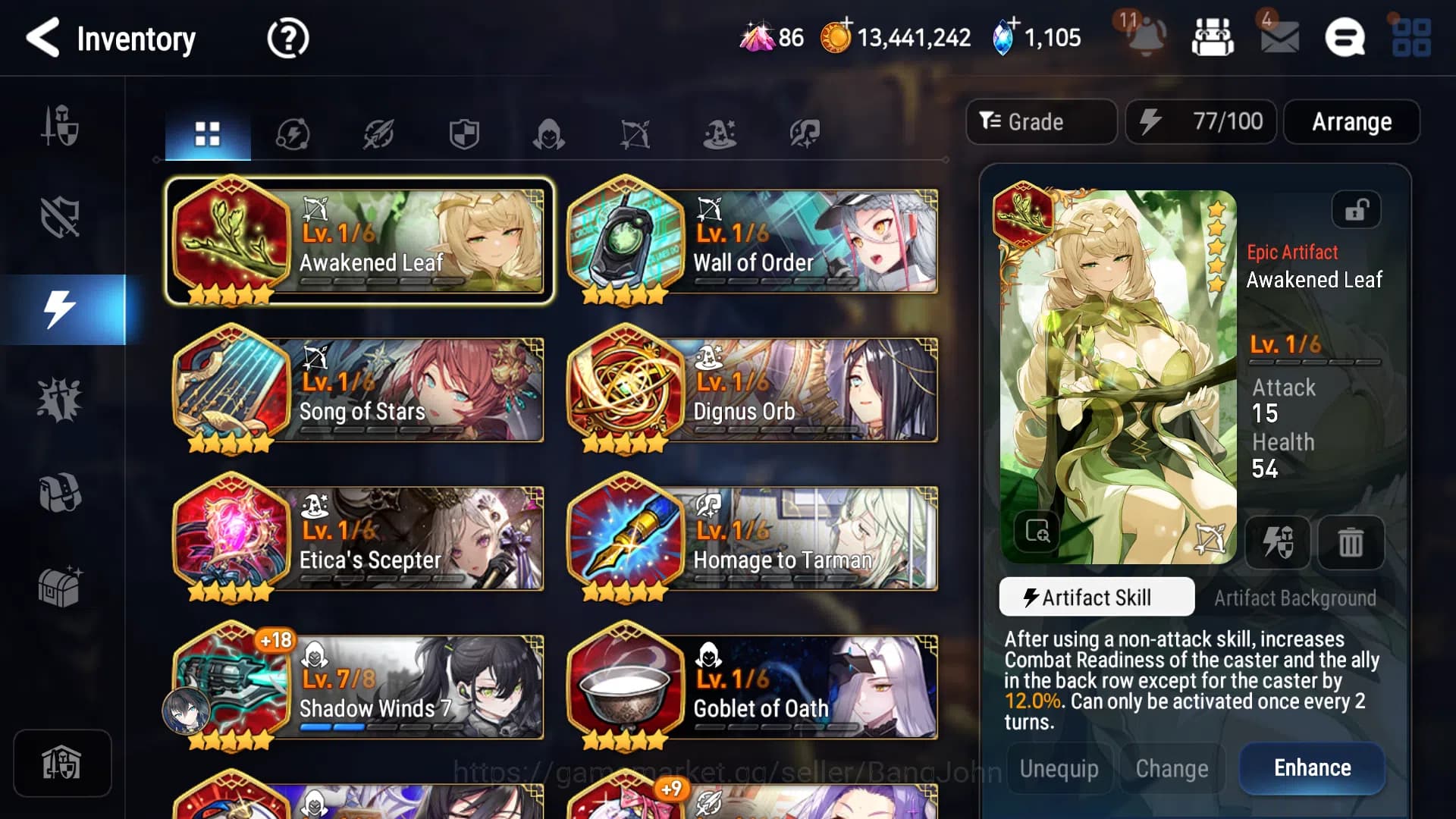 Epic Seven Accounts GLOBAL Unverif|6ML(SALOME,Harsetti,LCermia,ATywin, image 5