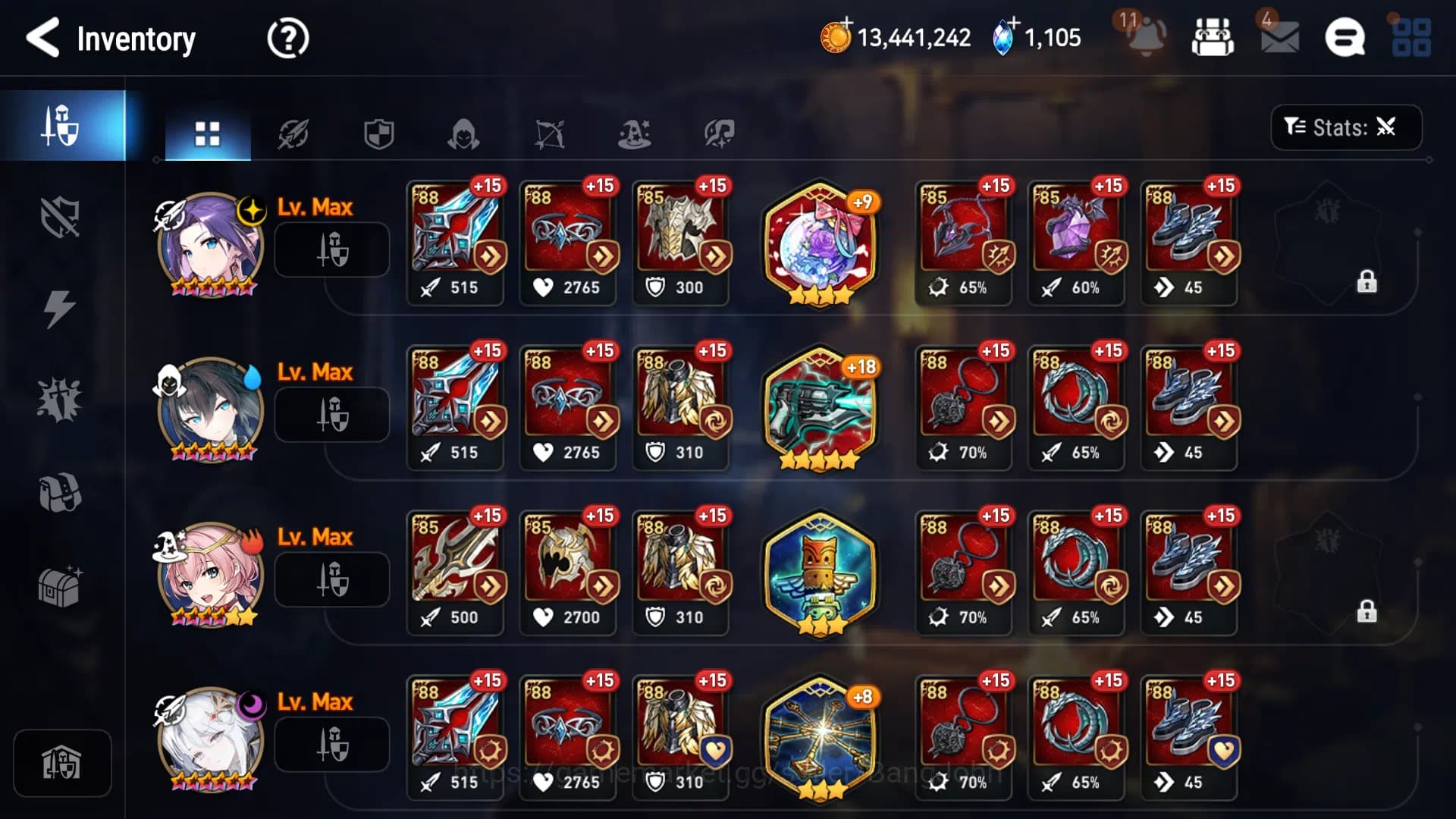 Epic Seven Accounts GLOBAL Unverif|6ML(SALOME,Harsetti,LCermia,ATywin, image 7