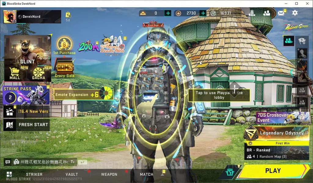 Blood Strike Accounts ASIA|3 ULTRA[JET-BlackoutBomber,MELEE-Butterfly Kn image 1