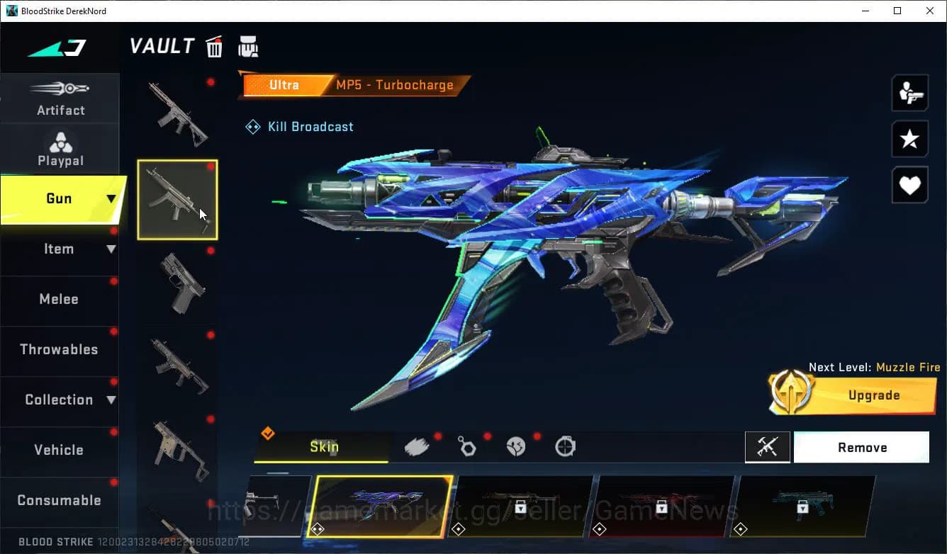 Blood Strike Accounts ASIA|3 ULTRA[JET-BlackoutBomber,MELEE-Butterfly Kn image 17
