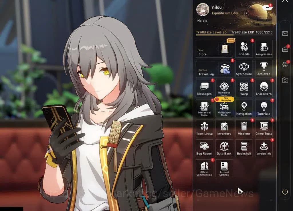 Honkai Star Rail Accounts Asia|TL 25|3 Limited|Silver Wolf LV.999,Acheron,Hu image 1