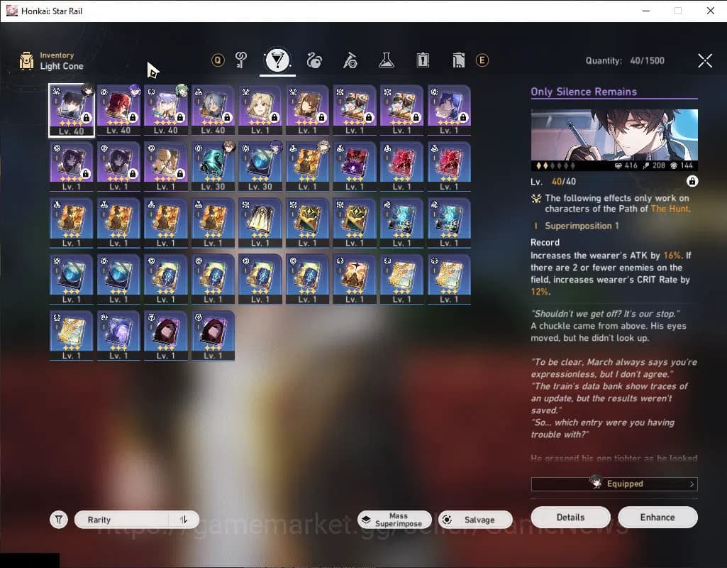Honkai Star Rail Accounts Asia|TL 25|3 Limited|Silver Wolf LV.999,Acheron,Hu image 8