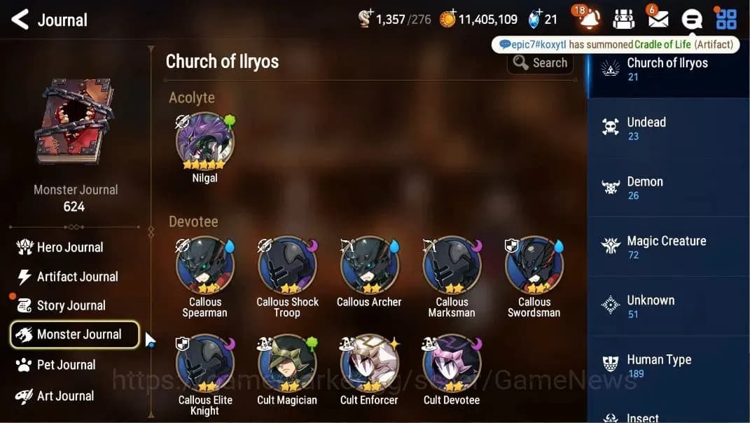 Epic Seven Accounts GLOBAL Unverif|NewEra|8 ML(LOT Scales,BArunka,BM H image 10