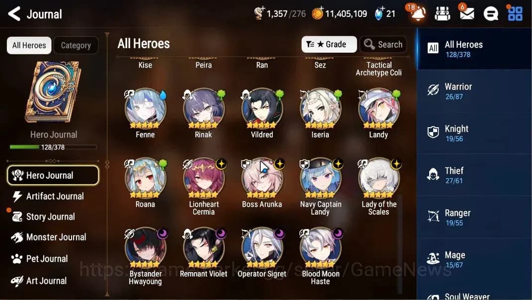 Epic Seven Accounts GLOBAL Unverif|NewEra|8 ML(LOT Scales,BArunka,BM H image 7