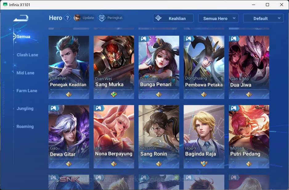 Honor of Kings Accounts GLOBAL | hero 49, skin 43 KIC luna, Legend lady su image 9