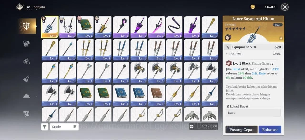 The Seven Deadly Sins: Origin Accounts EU | Fresh Starter Lvl 2 |3 SSR| Meliodas, Guila, image 6