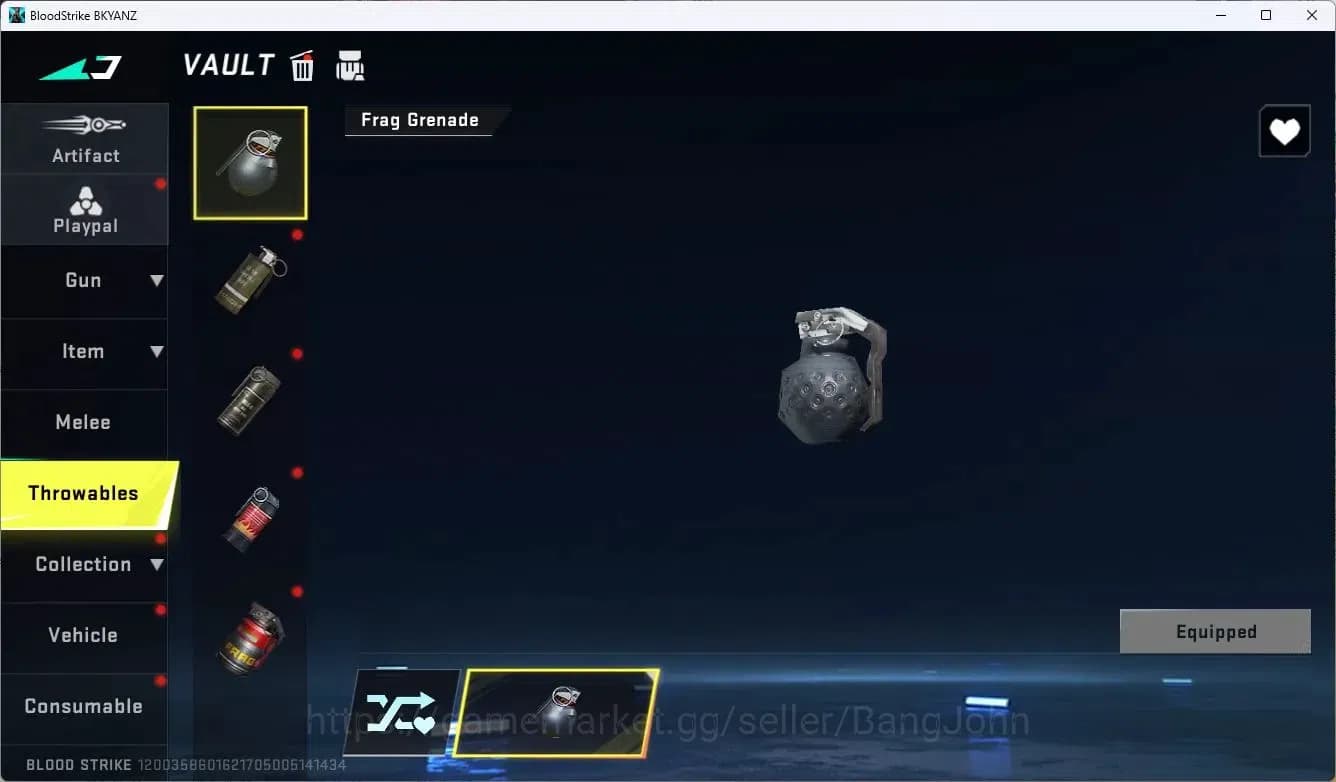Blood Strike Accounts ASIA | EVO FAL-Evolved Draco | Collab FAL-Primal A image 10
