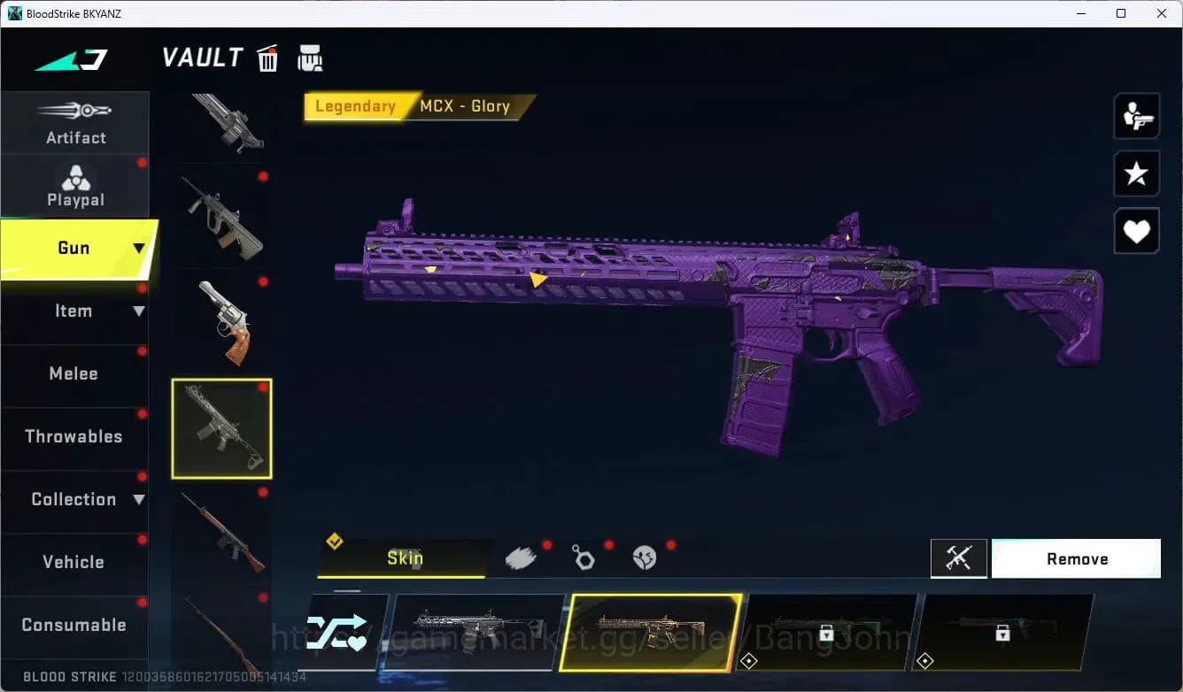 Blood Strike Accounts ASIA | EVO FAL-Evolved Draco | Collab FAL-Primal A image 17