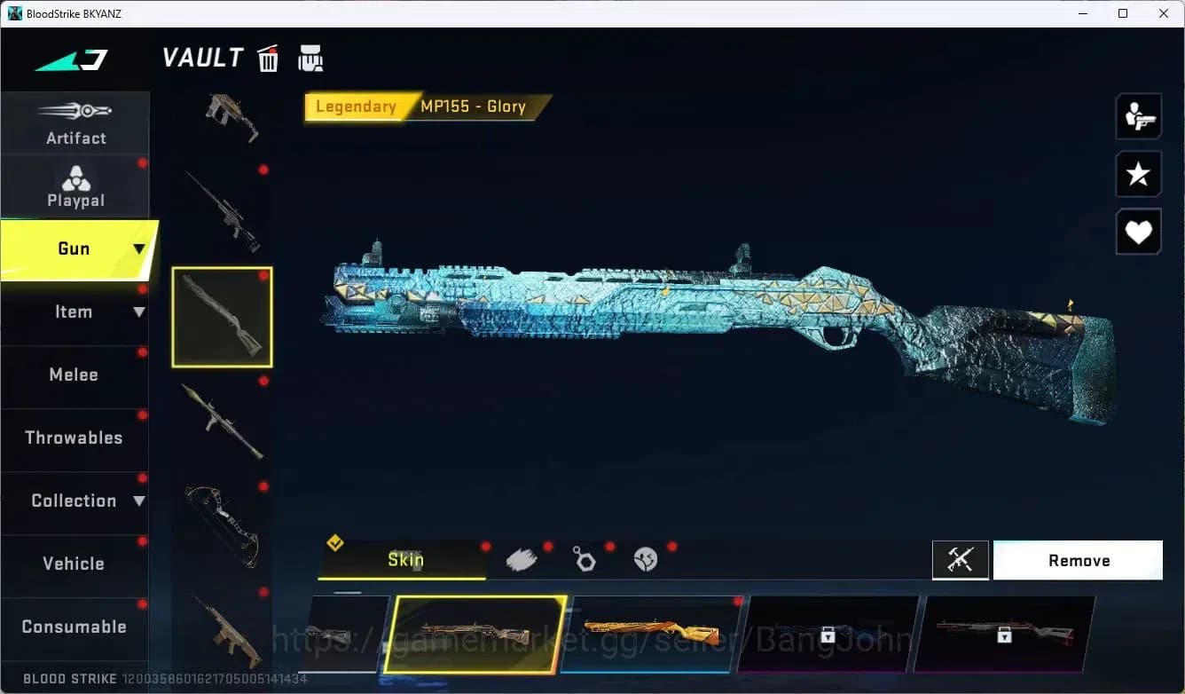 Blood Strike Accounts ASIA | EVO FAL-Evolved Draco | Collab FAL-Primal A image 19